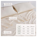 TENCEL™ Lyocell & Linen Blend Sheet Set - Magdalena Collection by Great Bay Home