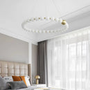 GobekUsa Brass LED Chandelier with Acrylic Ball - High Quality Dimmable Lighting