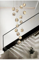 GobekUsa Spiral Crystal Ball Chandelier Light - Free Shipping
