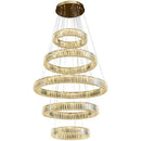 GobekUsa Crystal Chandelier Pendant Light for Living Room, Staircase, and Ceiling - Luxury Indoor Lighting