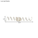 GobekUsa Spiral LED Vanity Light for Modern Bathroom | Wall Mounted Mirror Light in Warm/White/Natural | 13"/18.5"/22.5" Wide