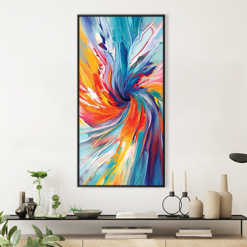 Spiral Spectrum Canvas