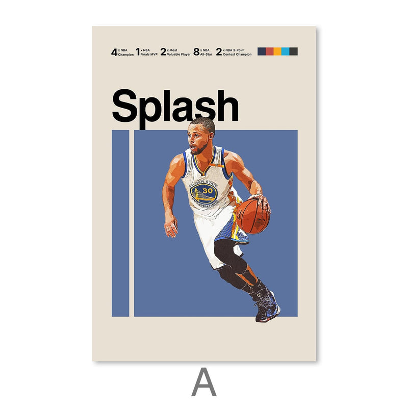 Splash Brothers Canvas