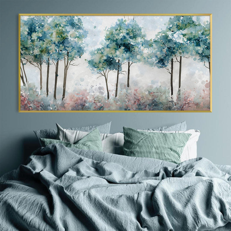 Splotted Forest Canvas