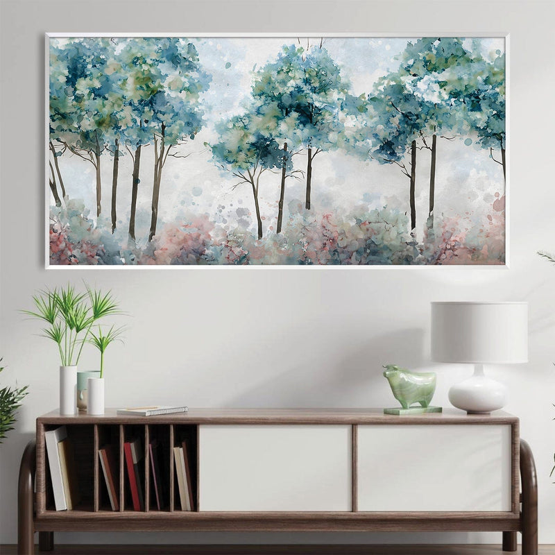 Splotted Forest Canvas