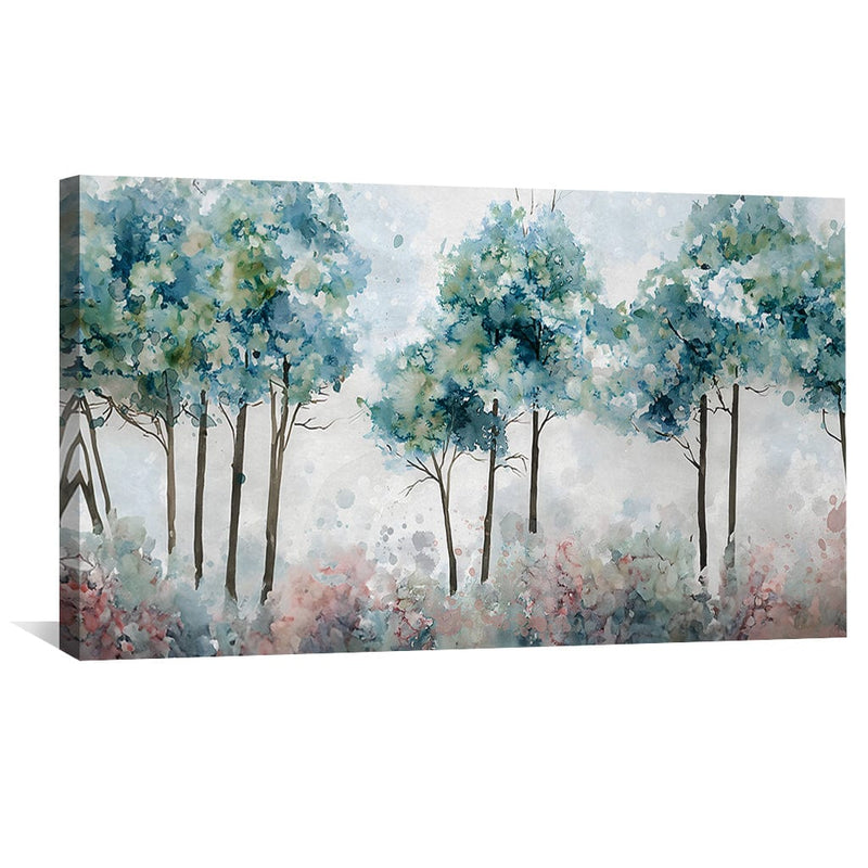 Splotted Forest Canvas