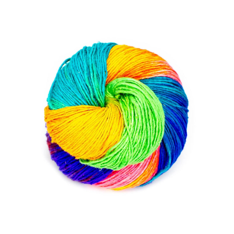 Sport Weight Recycled Silk Yarn