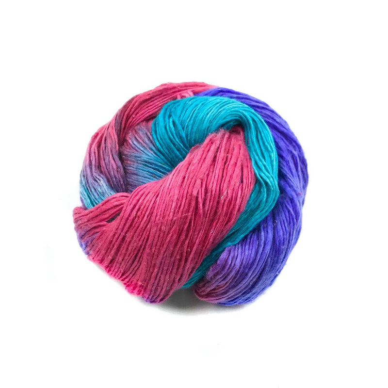 Sport Weight Recycled Silk Yarn