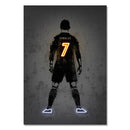 GobekUsa Sports Stars Neon Wall Art Decal