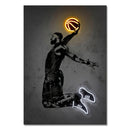 GobekUsa Sports Stars Neon Wall Art Decal