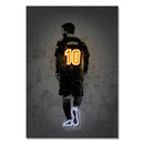GobekUsa "Sports Stars Neon Wall Art Print"