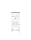 James Martin Athens 15" Base Cabinet, Glossy White