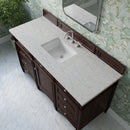 James Martin Brittany 60" Single Bathroom Vanity, Burnished Mahogany
