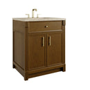 James Martin Bellshire 30" Single Bathroom Vanity, Honey Oak