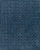 Sanvi Navy Wool Area Rug