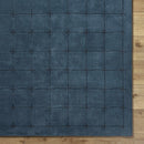 Sanvi Navy Wool Area Rug