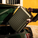 Essential Collection Suitcase Dark Olive Metallic