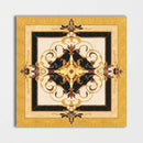 Square Aluminum Backed Multi Finish Neptune Marble Medallions 36