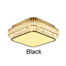 GobekUsa Crystal LED Ceiling Lamp for Living Room Bedroom Study
