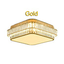 GobekUsa Crystal LED Ceiling Lamp for Living Room Bedroom Study