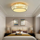 GobekUsa Crystal LED Ceiling Lamp for Living Room Bedroom Study