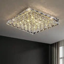 GobekUsa Crystal LED Ceiling Lights for Living Room Bedroom Dining Decor