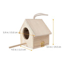GobekUsa Squirrel Feeder Birdhouse Kit with Hummingbird Camera