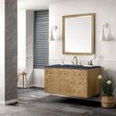 James Martin Laurent 48" Dual Mount Single Bathroom Vanity, Light Natural Oak