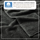 Cotton Textured Bath Towel Set - Acacia Collection by Great Bay Home
