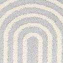 Arnel Gray & Beige Area Rug