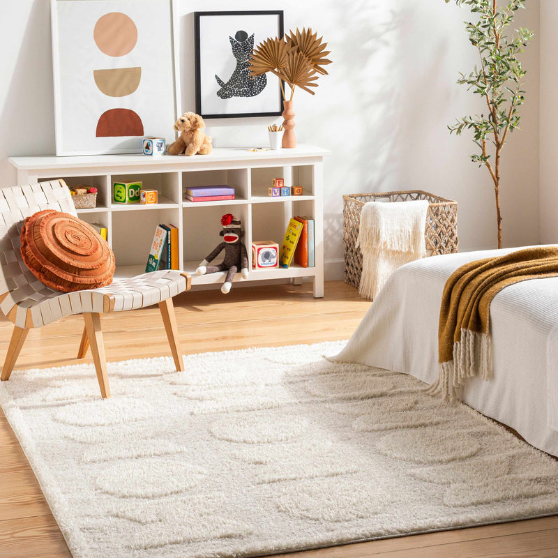 Dason Cream Area Rug - Clearance