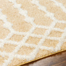 Ilyas Camel Plush Area Rug - Clearance