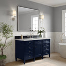 James Martin Brittany 60" Single Bathroom Vanity, Victory Blue