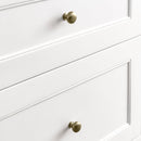 James Martin Breckenridge 72" Double Bathroom Vanity, Bright White