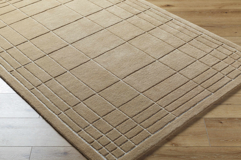 Sedna Brown Wool Area Rug