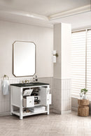 James Martin Breckenridge 36" Single Bathroom Vanity, Bright White