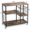 Rolling Industrial Kitchen Baker’s Storage Shelf by LJGDeals