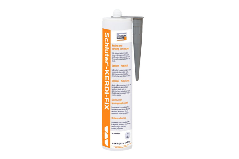 Schluter®-KERDI-FIX Single-Component Sealing and Bonding Compound Multipack