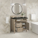 James Martin Lorelai 36" Single Bathroom Vanity, Whitewashed Oak