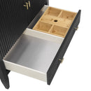 James Martin Myrrin 36" Single Bathroom Vanity, Carbon Oak