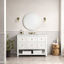 James Martin Breckenridge 48" Single Bathroom Vanity, Bright White