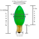 St. Patrick's Day Christmas Light Bulbs by Lee Display