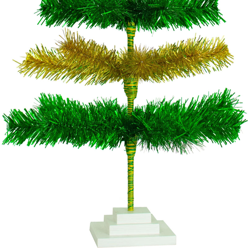 St. Patrick's Day Layered Tinsel Tree