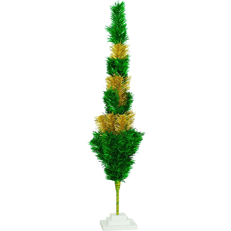 St. Patrick's Day Layered Tinsel Tree