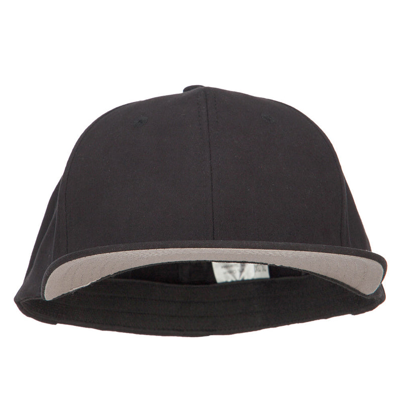 Big Size Flat Bill Stretchable Fitted Cap