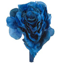 6 Inch Flower Satin Covered Headband