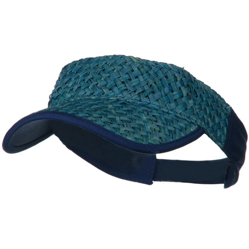 Straw Trucker Visor