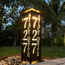 RadiantLight 27" tall ADDRESS MARKER Landscape Light - Garden Light