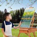 Tripod Folding French Wooden Easel with Sketch Box by LJGDeals