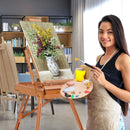 Tripod Folding French Wooden Easel with Sketch Box by LJGDeals